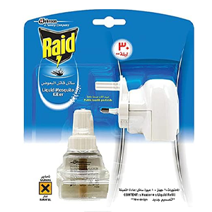 Raid liquid mosquito killer device 30 nights