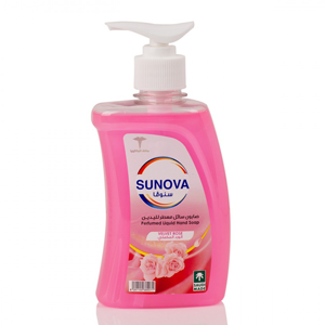 Sunova hand soap 2.2 liters + 330 ml velvet rose