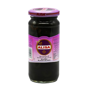 Alisa Black Olive Slice 120g