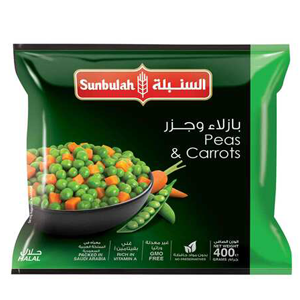 Sunbulah Peas & Carrot 400g