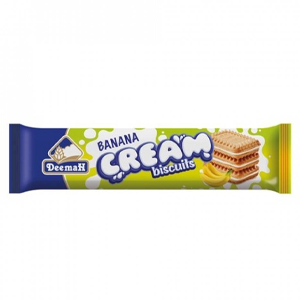 Deemah banana cream biscuits 68 grams