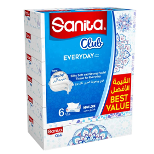 Sanita Club Perfumed Facial Tissues 70-Sheets
