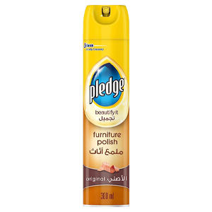 Pledge Furniture Polish and Cleaner Spray, Original, 300ml
