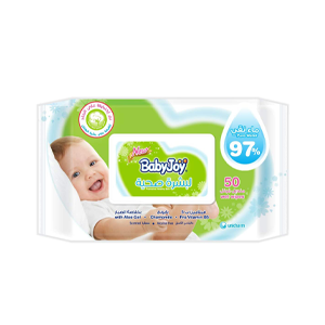 Baby Joy Baby Wipes - 50 Wipes