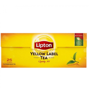 Lipton Tea Bags Yellow Label 25 Sachets