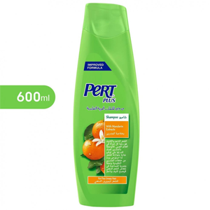 Pert Plus Shampoo with Mandarin Extract - 600 ml