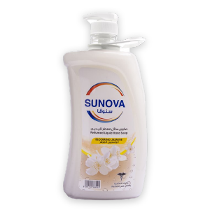 Sunova liquid hand soap with jasmine scent, 2.2 liters