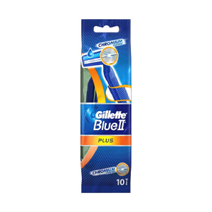 Gillette Blue2 Plus Razor - 10 Pieces