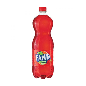 Fanta strawberry 1 liter plastic bottle