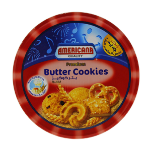 Americana Premium Butter Cookies Red 908 g