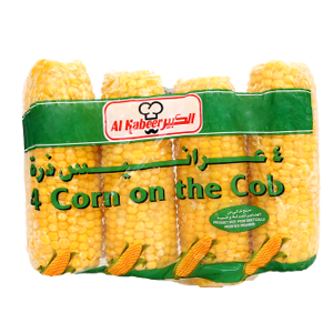 Al Kabeer Corn On The Cob - 4 Count