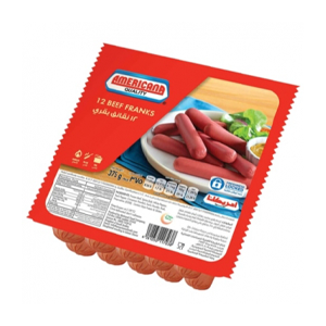 Americana Beef Frank 12 Pieces 375g