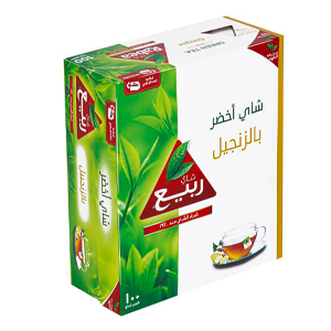 Rabea Natural Green Tea 100 Bags