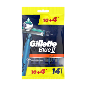 Gillette Blue2 Plus razor 10+4 pcs
