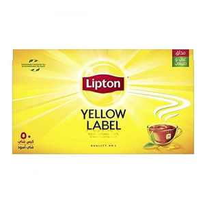 Lipton Yellow Label 25 Tea Bags, 50G