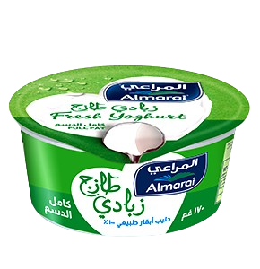 Almarai Plain Full Fat Yogurt 170g