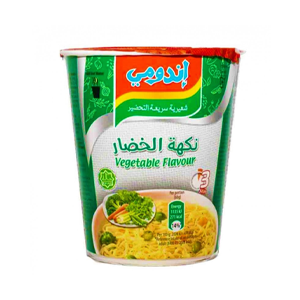 Indomie vermicelli vegetable flavor cup 60 grams