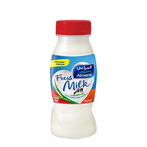 Almarai Low Fat Fresh Milk With Added Vitamins 180ml