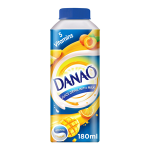 Danao Vitamins Juice Drink with Milk 180 ml