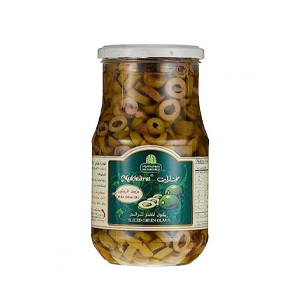 Halwani sliced ​​green olives 325 grams