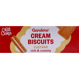 Gandour Cream Biscuits, 24 X 26.5g