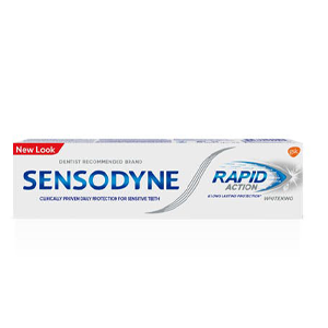 Sensodyne Rapid Action Whitening Toothpaste 75 ml