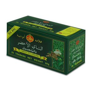 Green Tea With Ginger Abu Shaiba 60 G