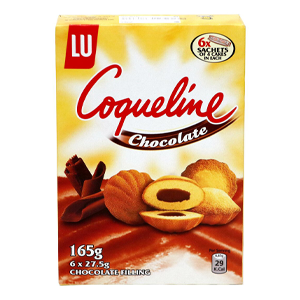 Lu Coqueline Cakes Chocolate 165g