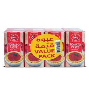 Luna Tomato Paste 135g× 8 Pieces