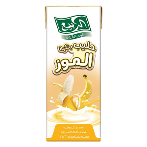 Al Rabie Milk Banana Flavor 200 Ml