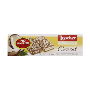 Loacker Pastry Wafer Coconut Flavor 100 Grams