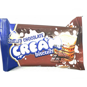 Deemah cream biscuits with chocolate 27gm
