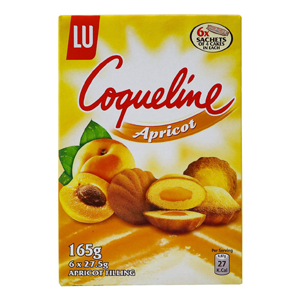 Lu Coqueline Apricot 165g