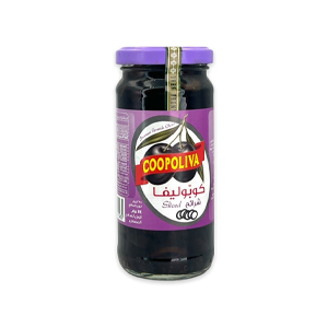 Coopoliva sliced ​​black olives 114 grams