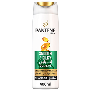 Pantene Smooth & Silky Shampoo For Rough and Frizzy Hair 400 ml