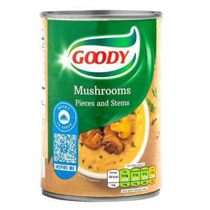 Goody Mushrooms Pieces And Stems 400g