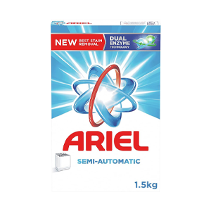 Ariel blue color washing powder 1.5 kg