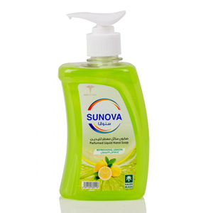 Sunova Liquid Hand Soap Refreshing Lemon - 330Ml