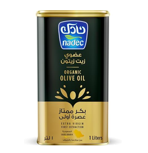 Nadec Organic Extra Virgin Olive Oil, 1 Ltr