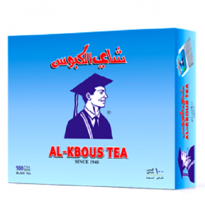 Al-Kbous Tea Black Tea, 100 Bags