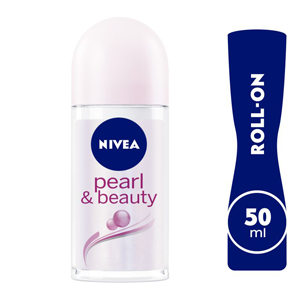 Skip to the end of the images gallery Skip to the beginning of the images gallery Nivea, Roll-On Deodorant, Pearl & Beauty, for Women - 50 ml