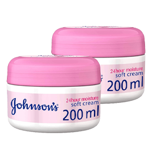 Johnson’S Body Cream, 24 Hour Moisture, Soft, 200Ml