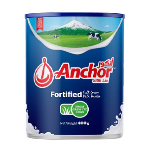 Anchor Full Cream Milk Powder 400g