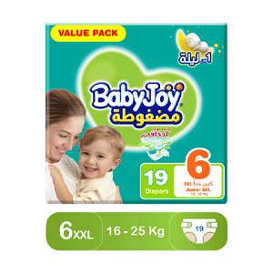 BabyJoy, size (6), economical pack, 19 diapers