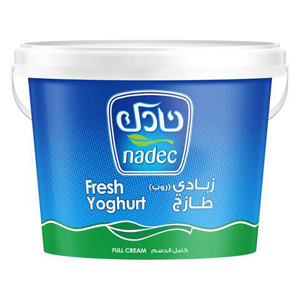 Nadec Fresh Yogurt Full Cream 2kg