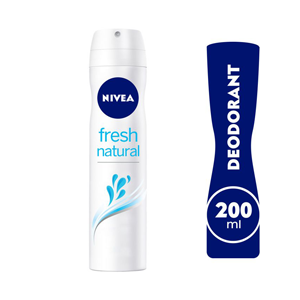 Nivea Fresh Natural Spray Deodorant for Women - 200 ml
