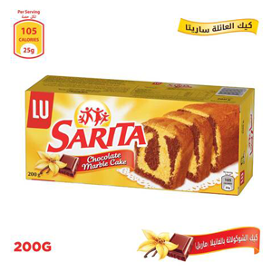 Lu Sarita Chocolate Marble Cake 200g