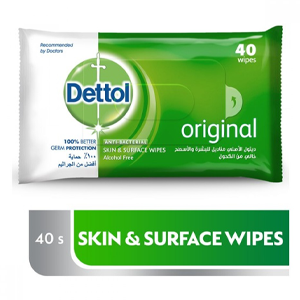 Dettol Antispetic Wet Wipes 40 pcs