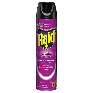 Raid Multi Insect Aerosol Spray 400ml