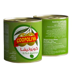 Coopoliva Olives Green Whole 100g